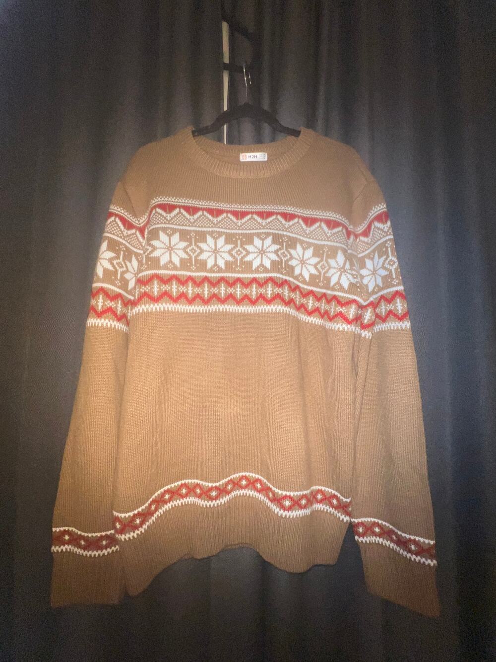 Ugly Christmas Sweater Xmas Size XL